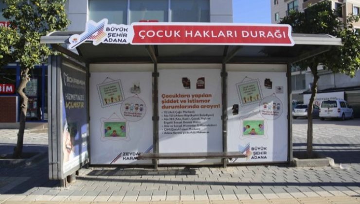 Adana Büyükşehir’den Çocuk Hakları Durağı