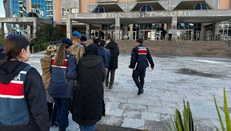 Edirne’de FETÖ üyesi 10 kişi tutuklandı