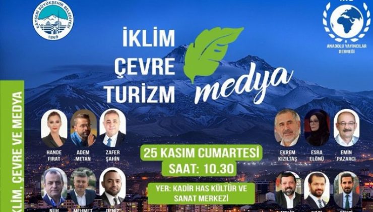 Kayseri Büyükşehir’den İklim, Çevre ve Turizm Konferansı