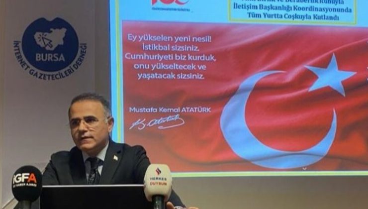 Bursa’da gazeteci adaylarına Gölbaşı’dan ‘Hakikat’ vurgusu