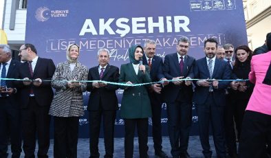 Konya’da Akşehir Lise Medeniyet Akademisi açıldı