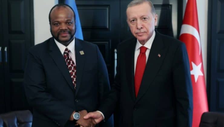 Cumhurbaşkanı Erdoğan, Esvatini Kralı ile görüştü