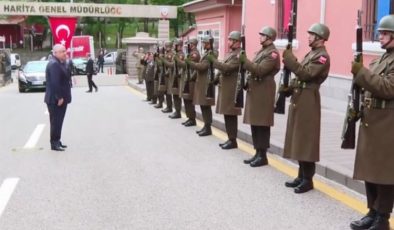 Bakan Güler’den haritacılara ziyaret