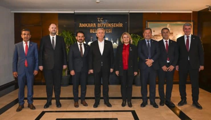 Başkan Hürriyet, ABB Başkanı Mansur Yavaş’ı ziyaret etti