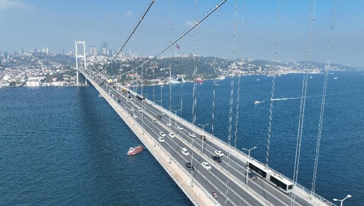 Türkiye’de en çok araç FSM Köprüsü’nden geçiyor